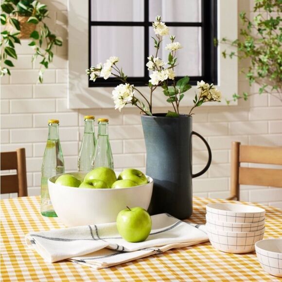 Hearth & Hand NWT Grid Lines Kitchen Towel - Picture 2 of 5